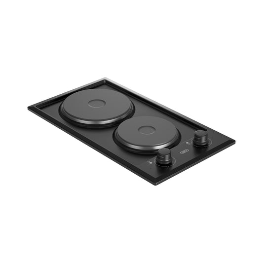 Defy 2 Plate Solid Hob Black