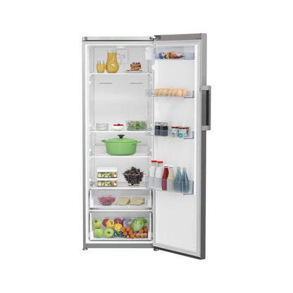 Defy 375lt Upright Fridge Stainless Steel