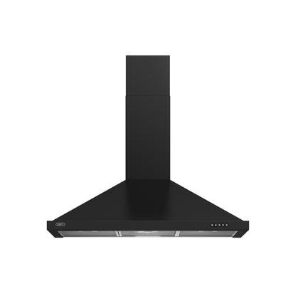 Defy 90cm Chimney Hood Black