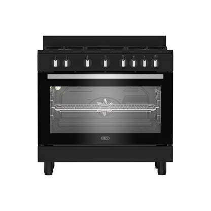 Defy 90cm Gas Electric Range Cooker Black