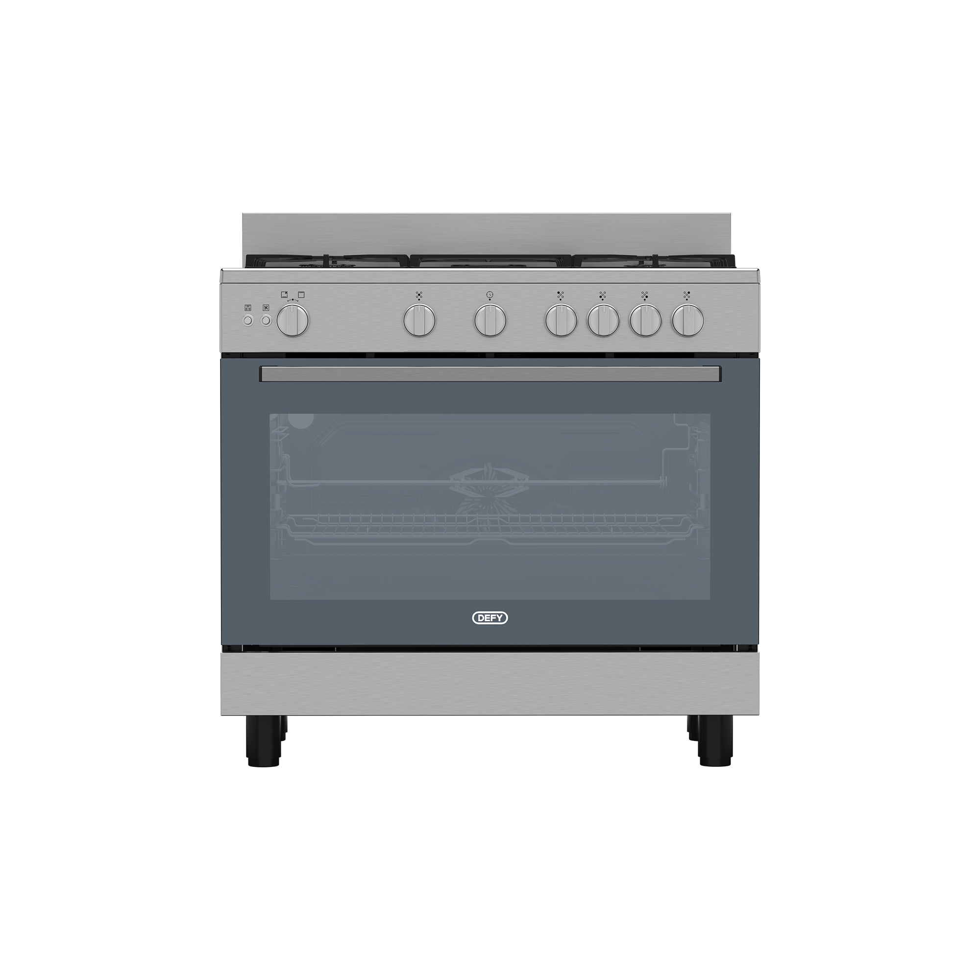 Defy 90cm Full Gas Range Cooker Grey – The Culinarium