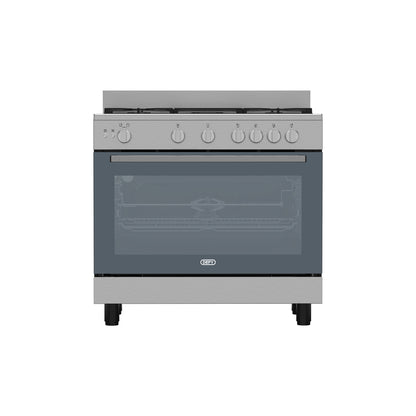 Defy 90cm Full Gas Range Cooker Grey