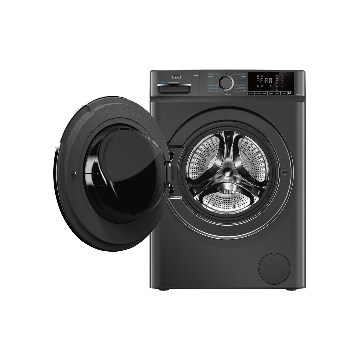 Defy 9kg Front Loader Washing Machine Manhattan Grey - DAW409