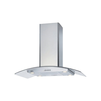 Defy Curved Cookerhood Stainless Steel