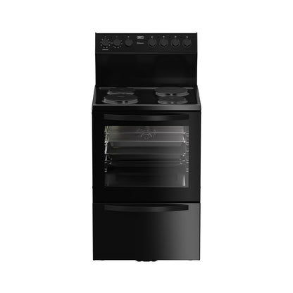 Defy Thermofan+ Kitchenaire 631 Electric Stove Black