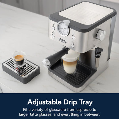 Delonghi Linea Classic Espresso Machine Silver