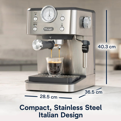 Delonghi Linea Classic Espresso Machine Silver