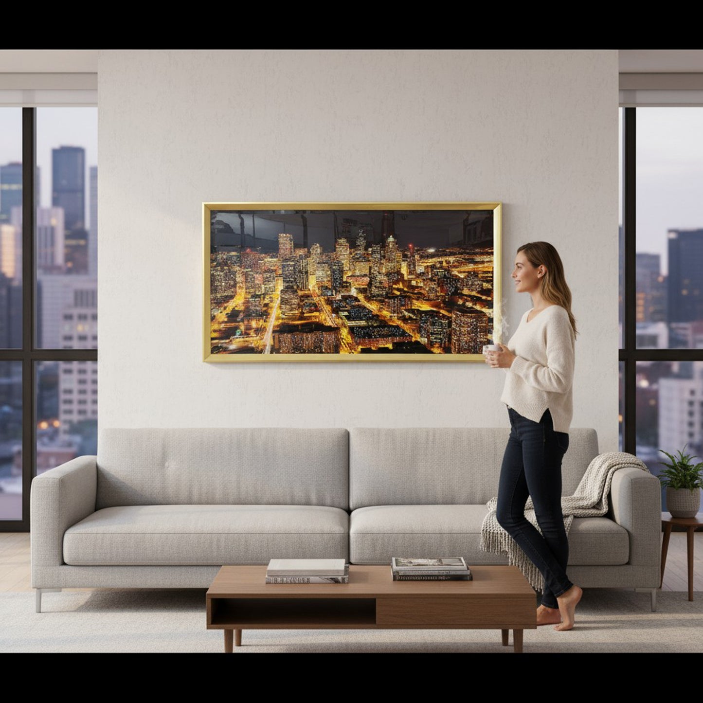 Diamond New York Painting Multicoloured