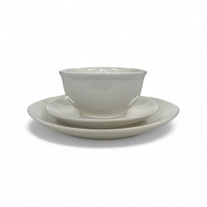 Kitchen Life 12 Piece Dinner Set Cream