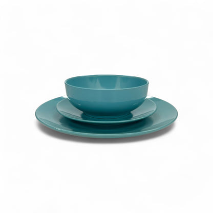 Kitchen Life 12 Piece Dinner Set Turquoise