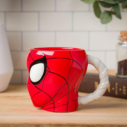 Kitchen Life Disney 290ml Spiderman 3D Mug Red