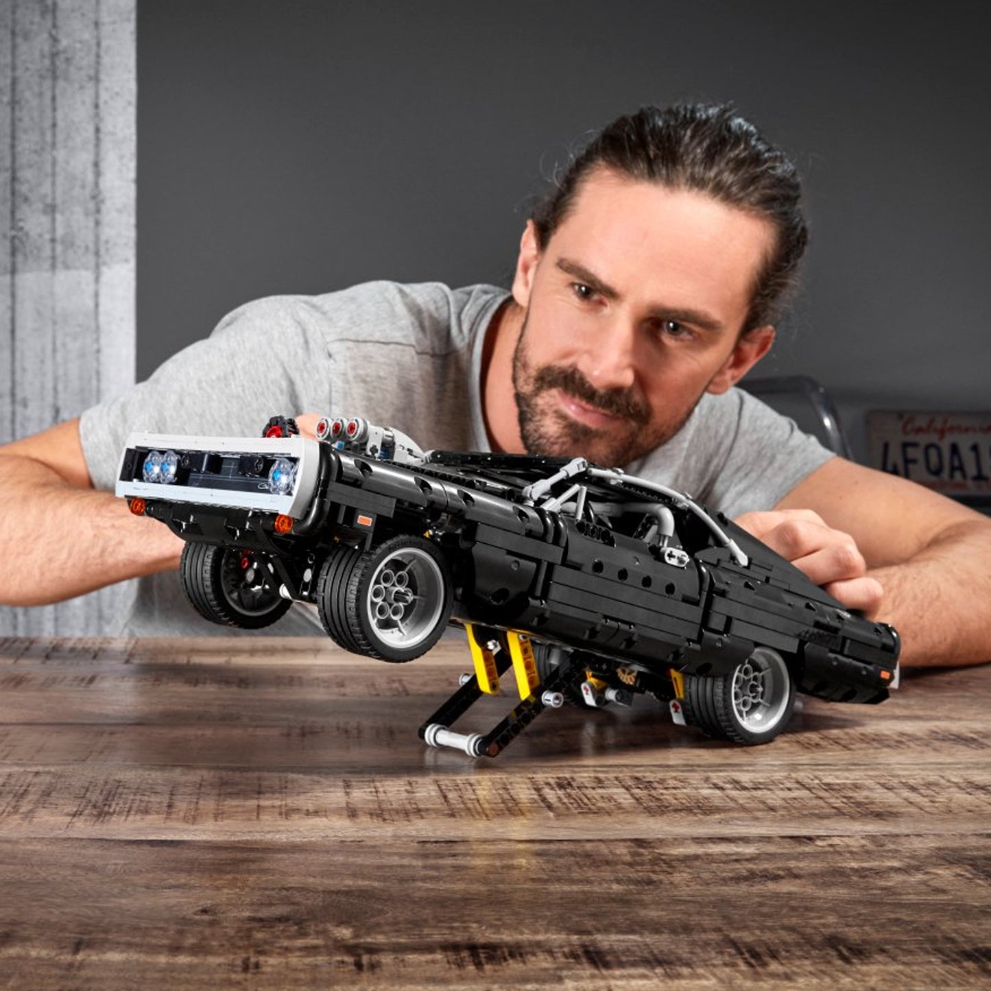 Car 1077 Piece Building Block Set Multicoloured