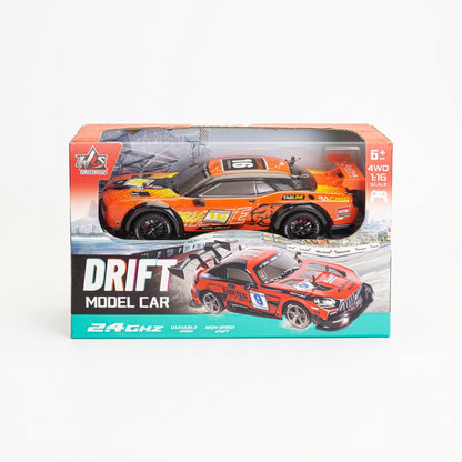 RC Drift Model Car Orange