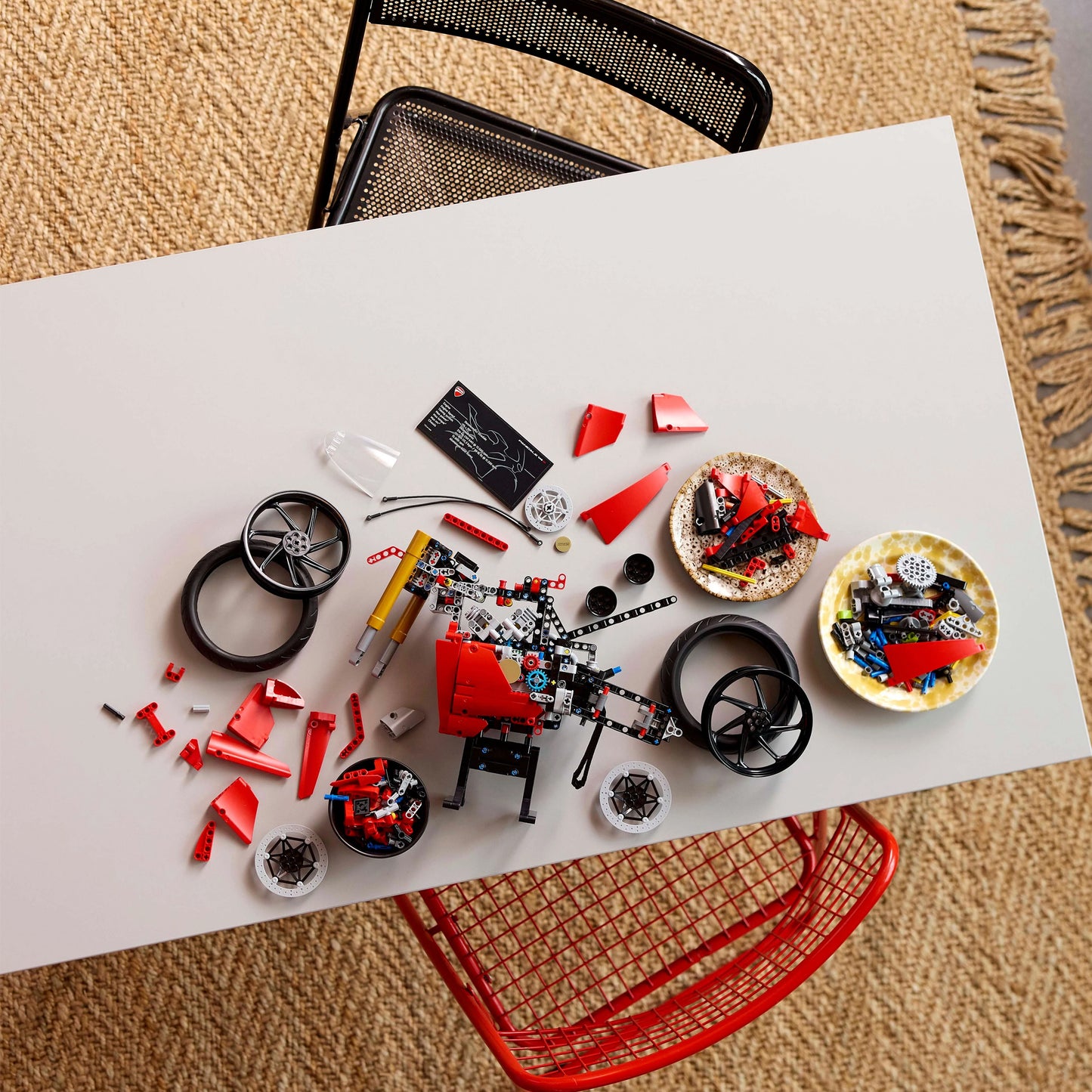 Bike 1603 Piece Building Block Set Multicoloured