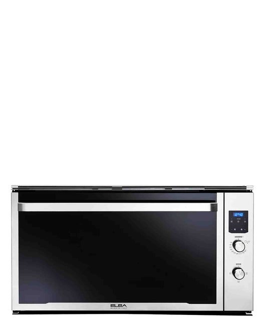 Elba 90cm Electric Self-Cleaning Oven - Silver