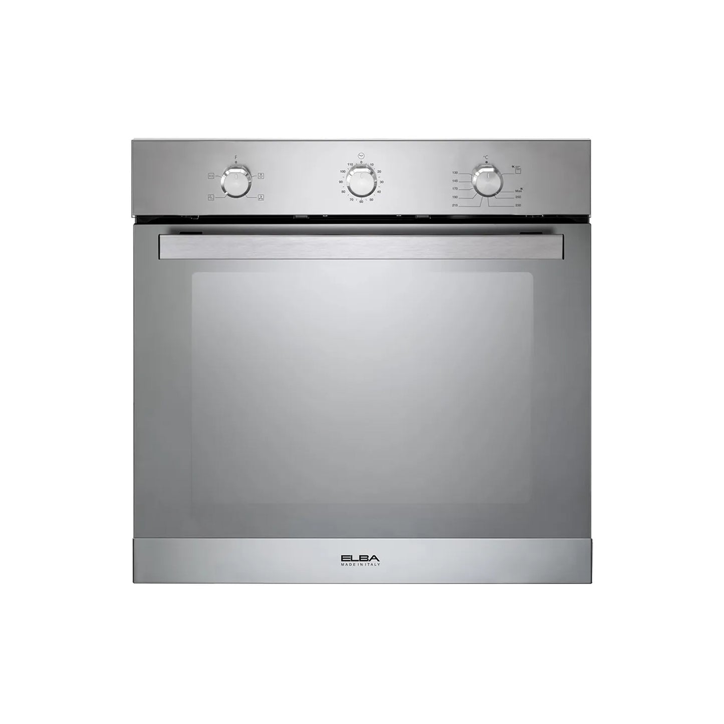 Elba 60cm Built-in Gas Oven Silver