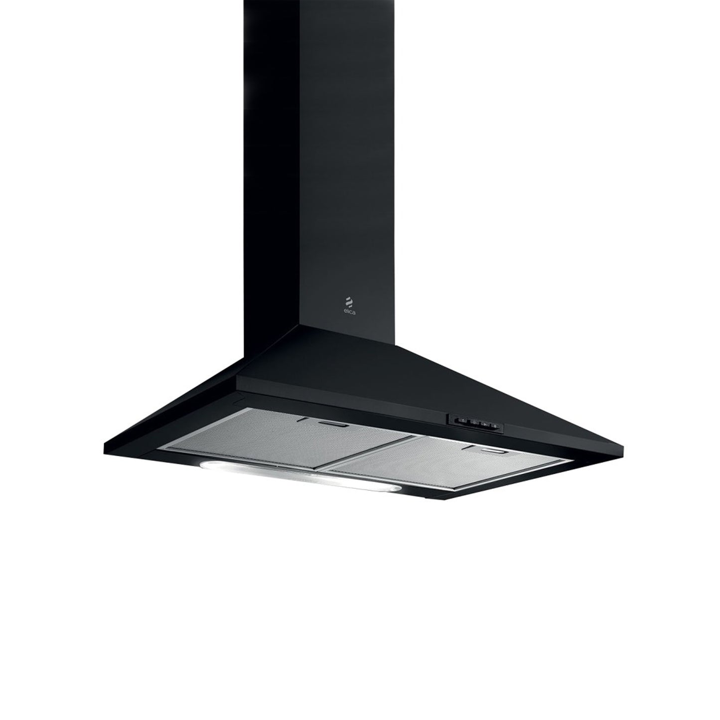 Elica 60cm Pyramid Style Cooker Hood Black