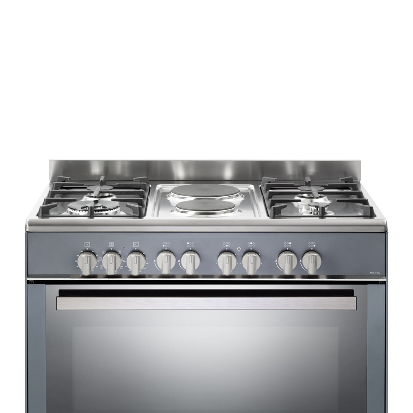 Elba 90cm Classic 4 Burner Cooker Grey