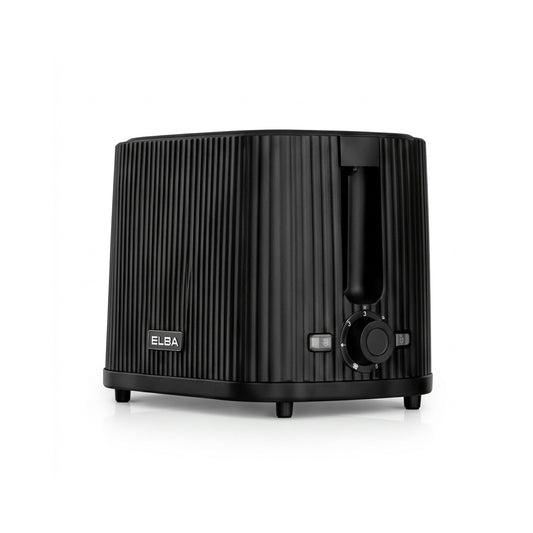 Elba Bellagio 2 Slice Toaster Black