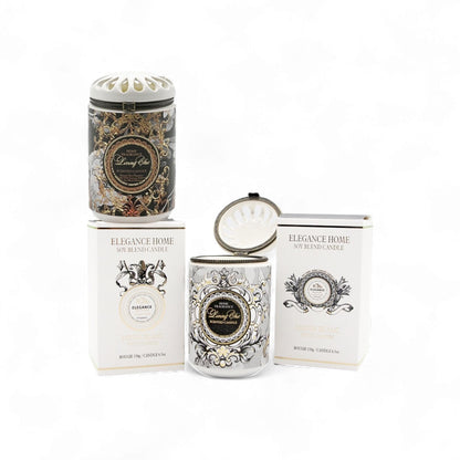 Elegance Home 2 Piece Soy Blend Candle Set Assorted