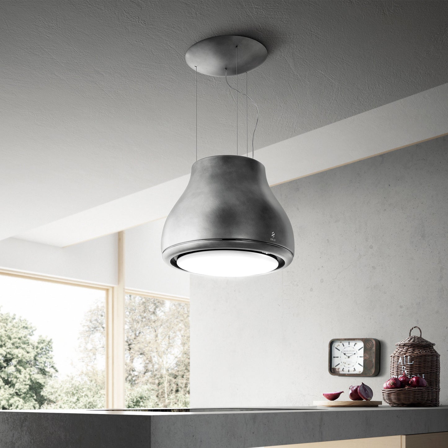 Elica Shinning Peltrox Cooker Hood - Black