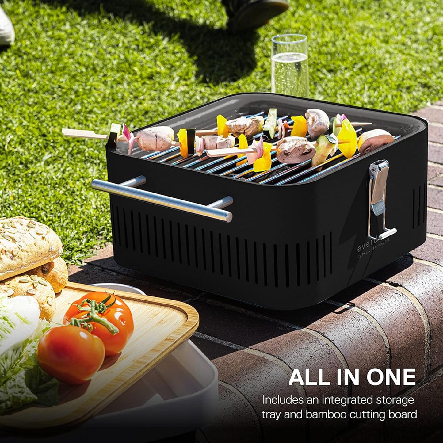 Everdure Cube Portable Braai - Black