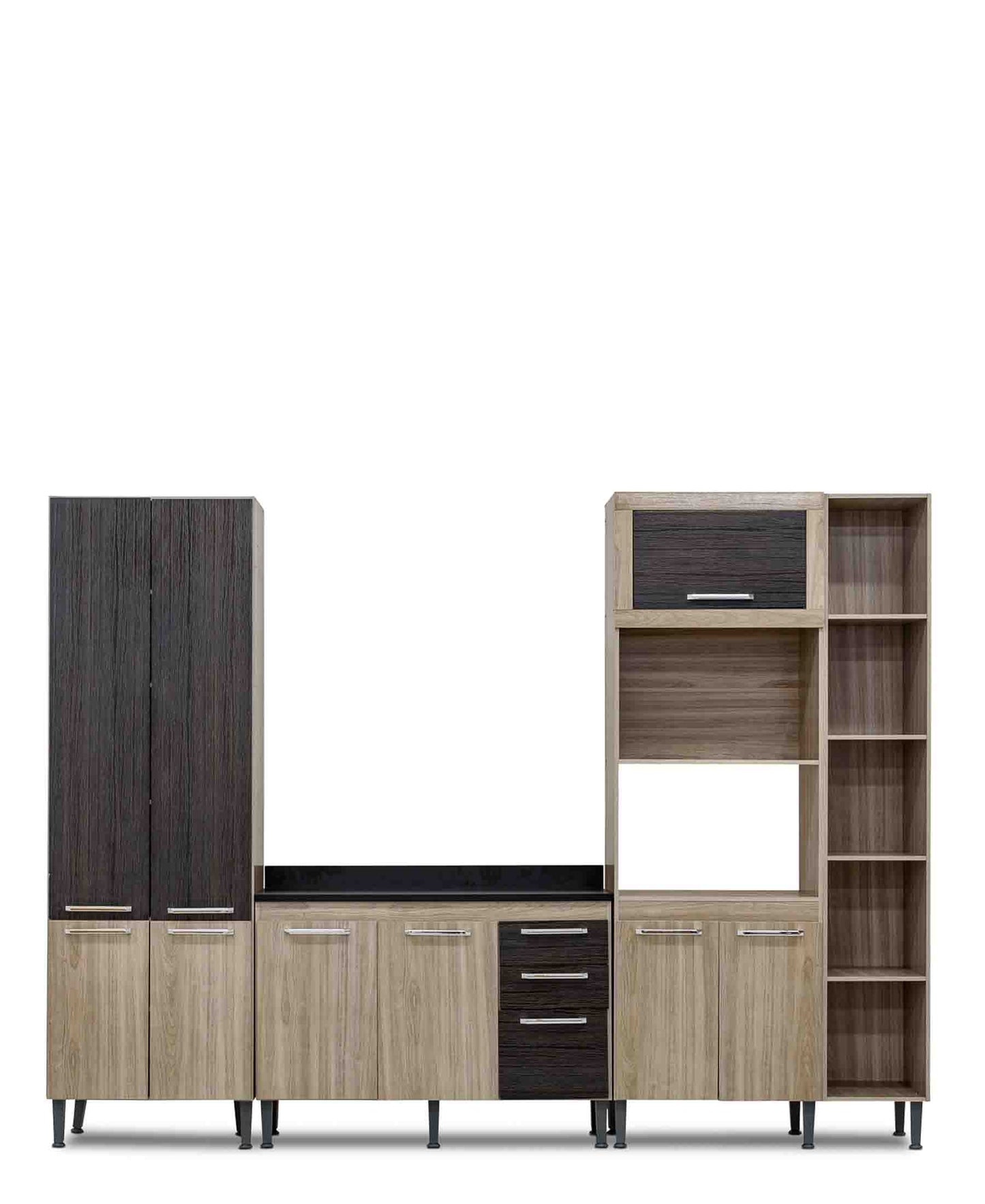 Exotic Designs 4 Piece Kitchen Scheme – Grey Ash