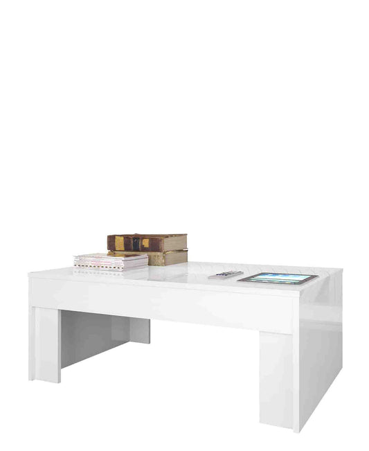 Exotic Designs Center Coffee Table - White