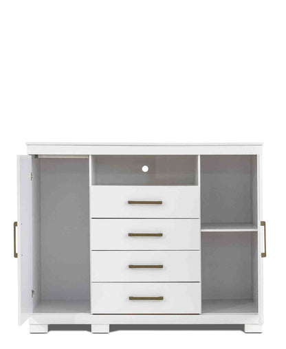 Exotic Designs Chest Of Drawers - White