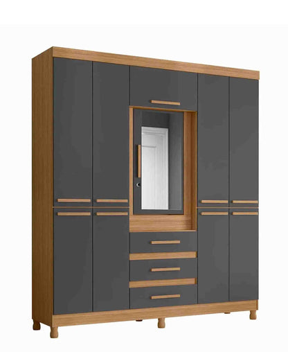 Exotic Designs Fusion Double Wardrobe - Natural