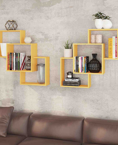 Exotic Designs Modern Compound Niche - Yellow