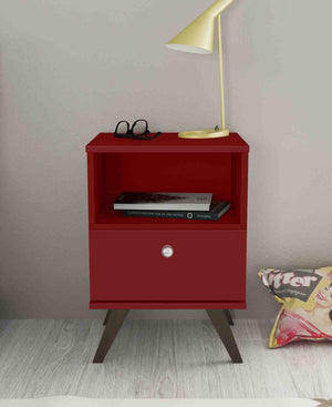 Exotic Designs Nightstand - Red