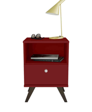 Exotic Designs Nightstand - Red