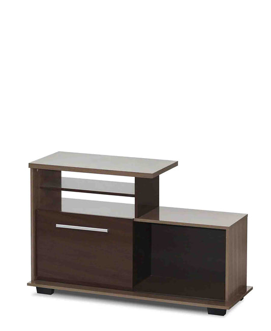 Exotic Designs Plasma Wooden TV Stand - Brown