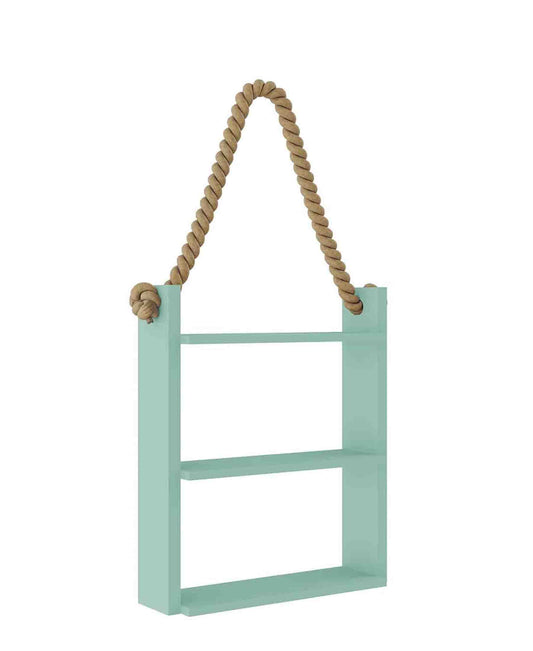 Exotic Designs Suspended Three Tier Shelf - Olive