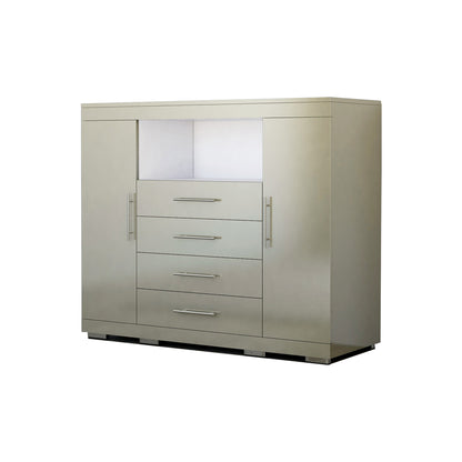 Exotic Designs Timeless Chest Of Drawers - Capuccino