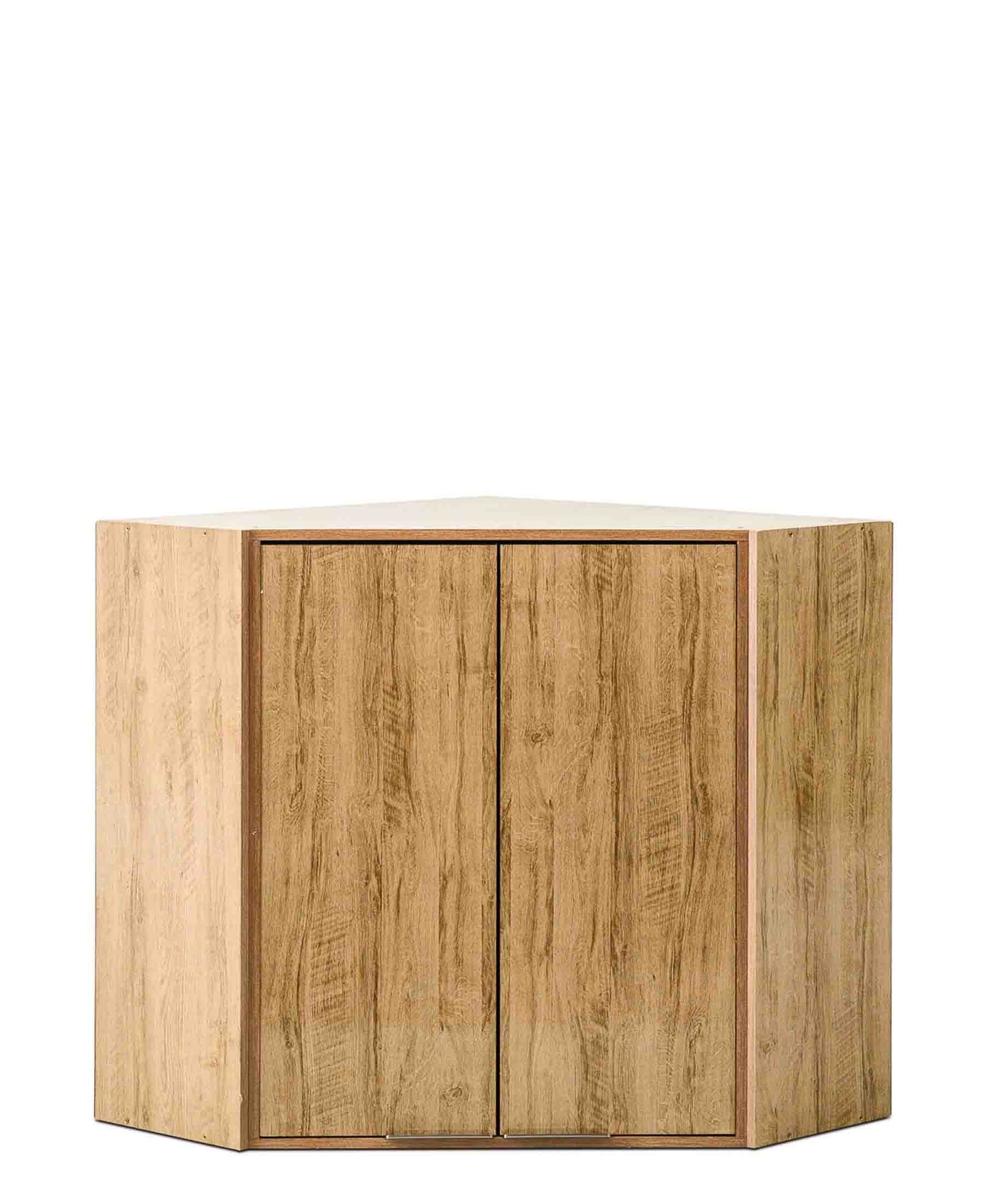 Exotic Designs Top Corner Unit - Walnut & Black