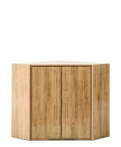 Exotic Designs Top Corner Unit - Walnut & Black