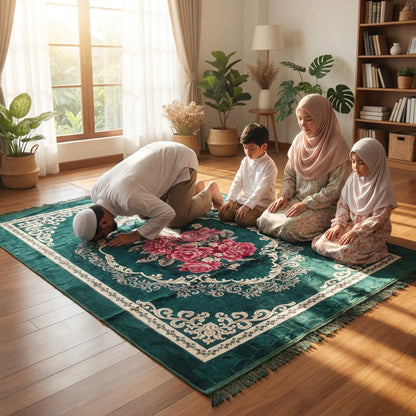 2 x 3m Musallah Green