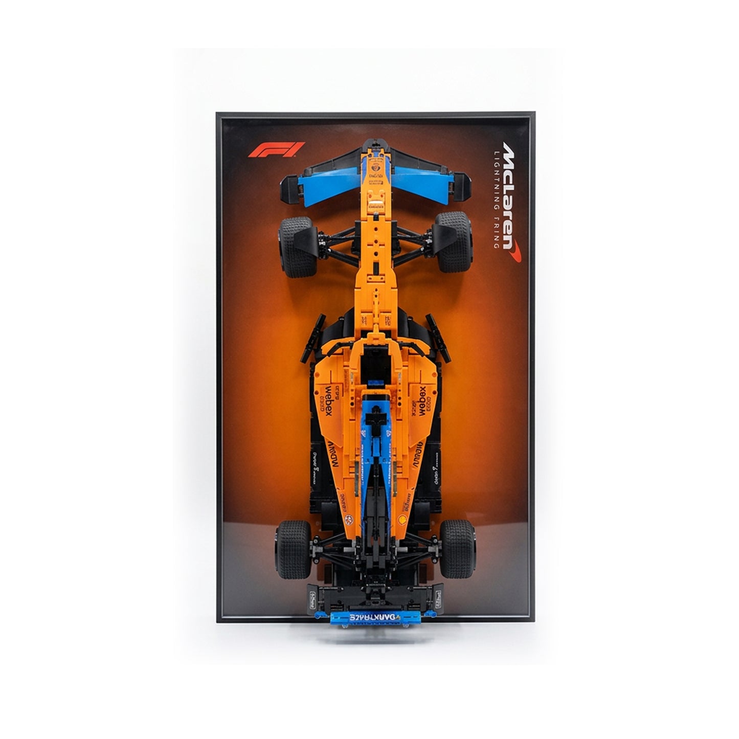 50 x 80cm Car Frame Orange