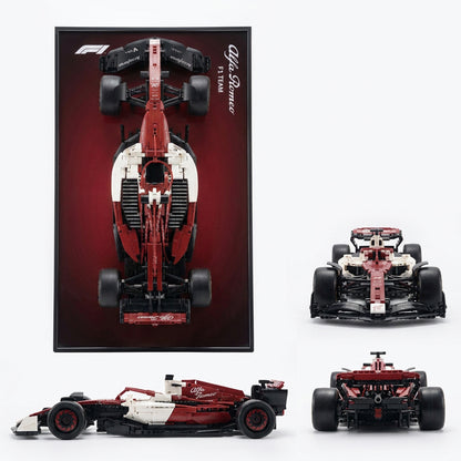 50 x 80cm Car Frame Red