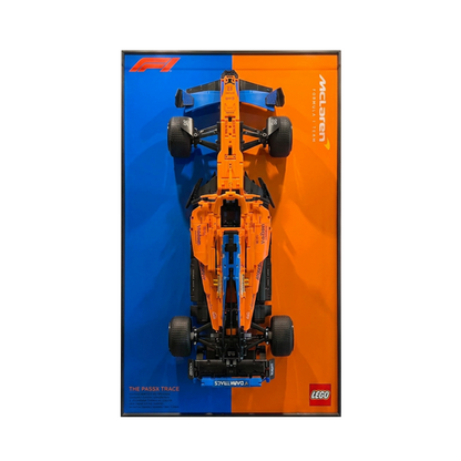 50 x 80cm Car Frame Orange