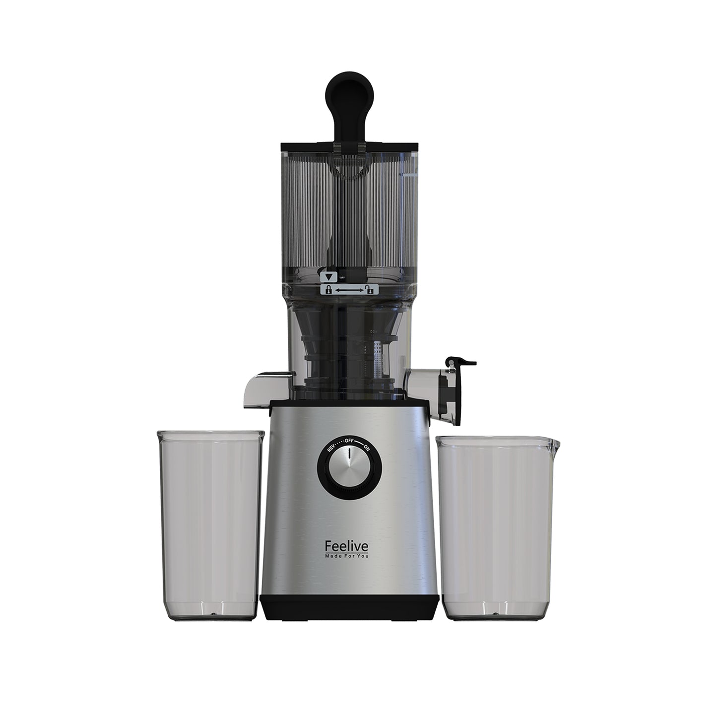 Feelive Cold Press Slow Juicer Silver