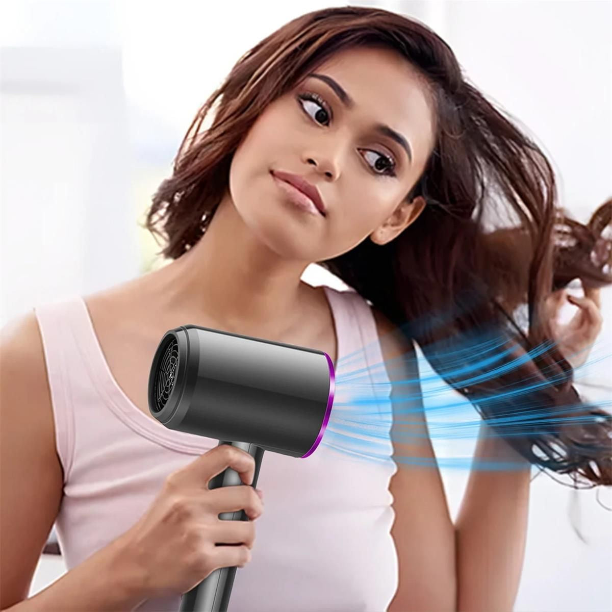 Condere 800W Hairdryer Black & Purple