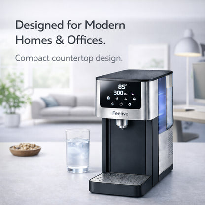 Feelive Instant Hot & Cold Water Dispenser Black
