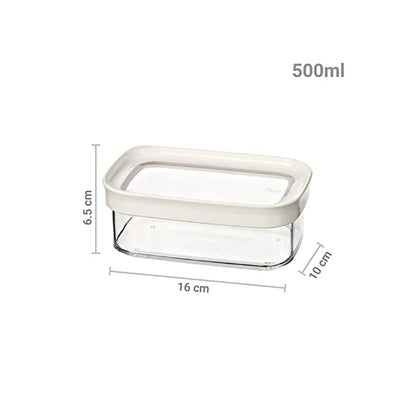 Felli 500ml Loc-tite Acrylic Canister Clear