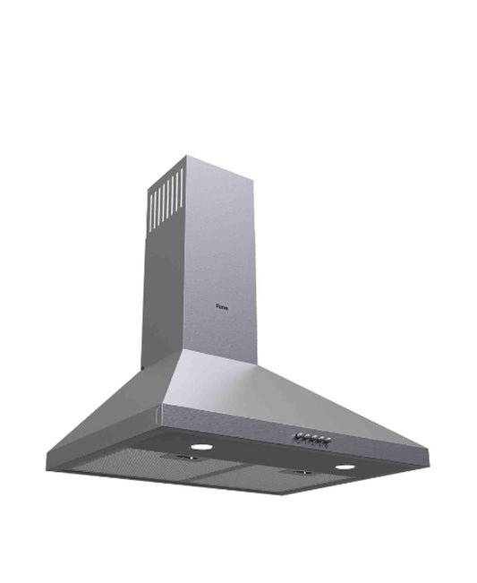 Ferre 60cm Pyramid Stainless Steel Cooker Hood - Silver
