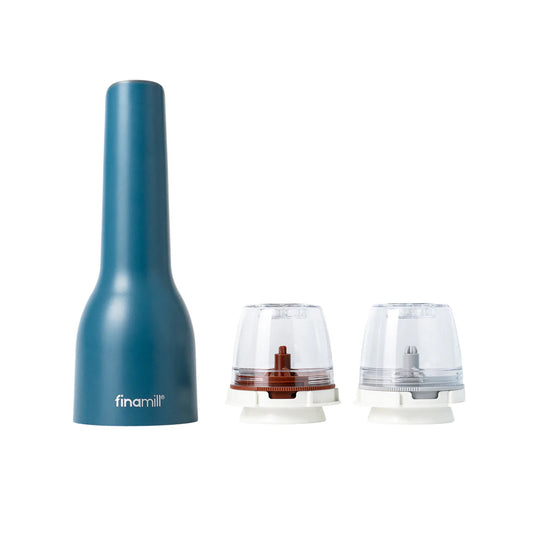 FinaMill Rechargeable Grinder with Pods Ocean Blue