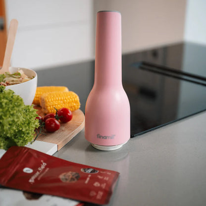 FinaMill Rechargeable Grinder with Pods Pink