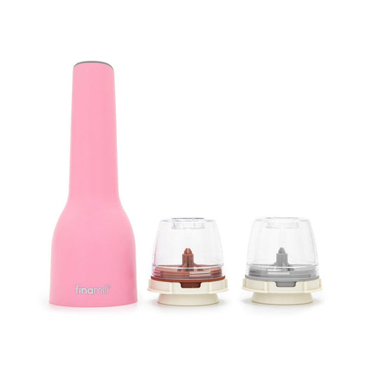 FinaMill Rechargeable Grinder with Pods Pink